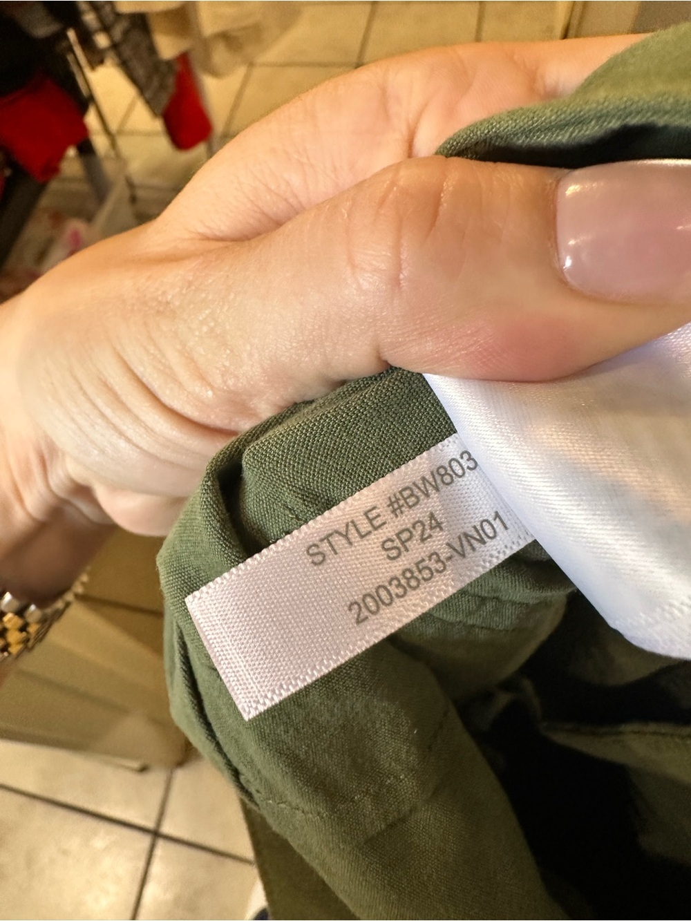 J. Crew Lizzie High-Rise Wide-Leg Utility Pants in Olive Green 25 - Picture 15 of 15